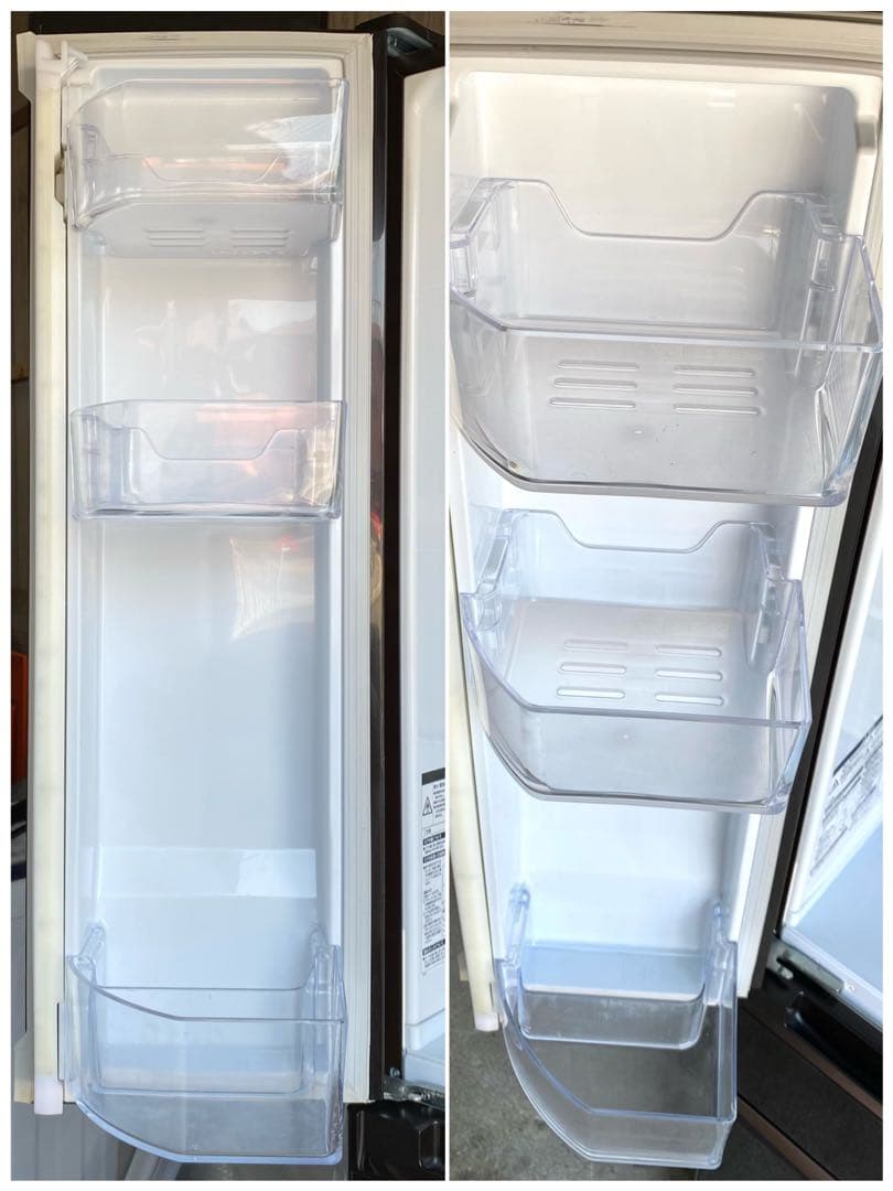 三菱　ノンフロン冷凍冷蔵庫　MR-WX70A-BR 2017年製　700L