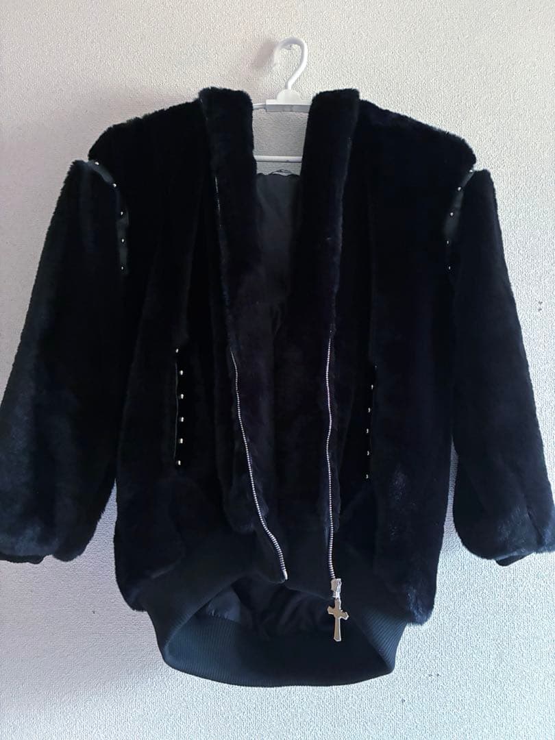 【ほぼ新品】Dimmoire BABY DEVIL ファーパーカー【Black】