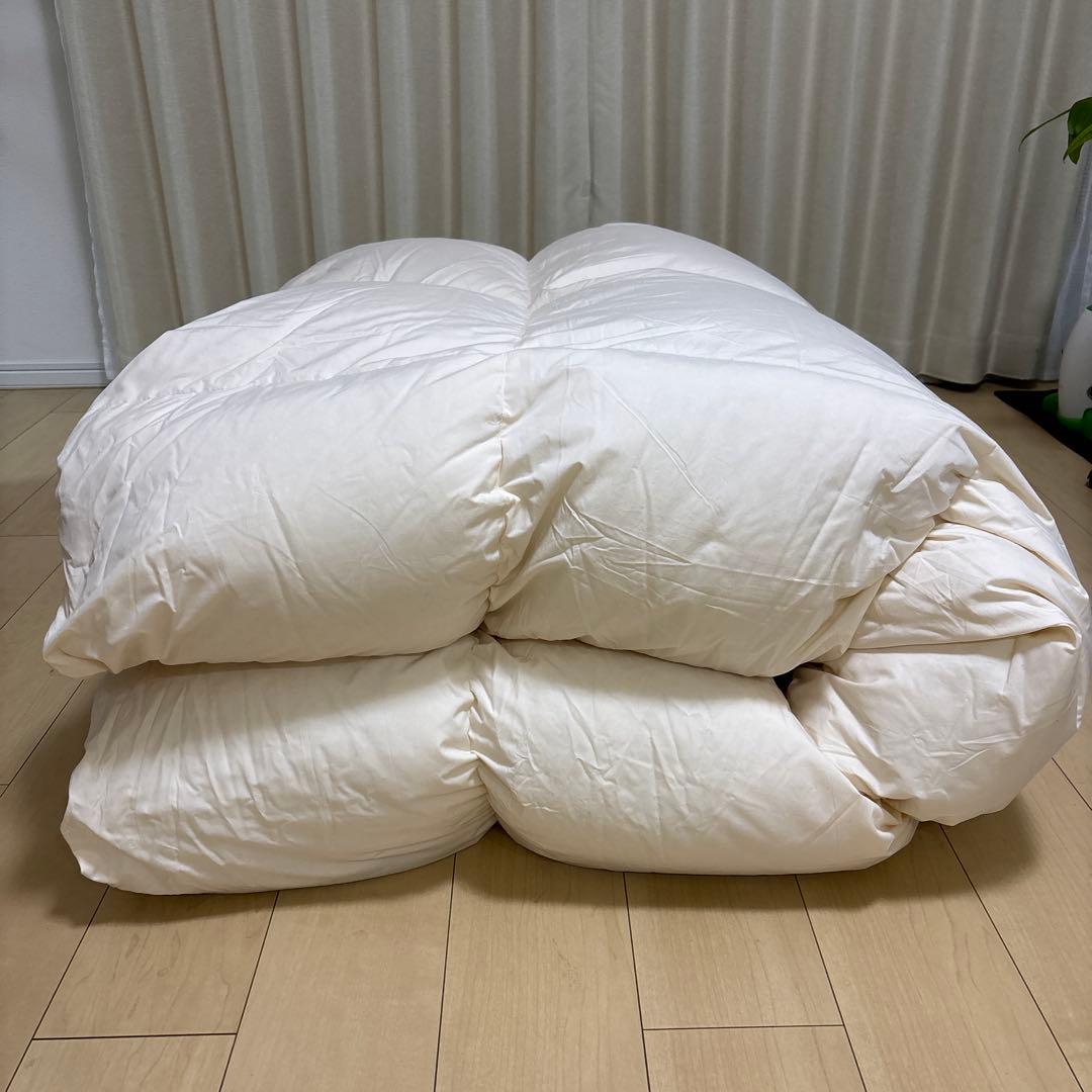 ホワイトダック 掛け布団 190x210 cm