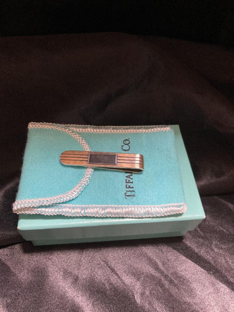 ティファニー エンジンターン ネクタイピン シルバー 925