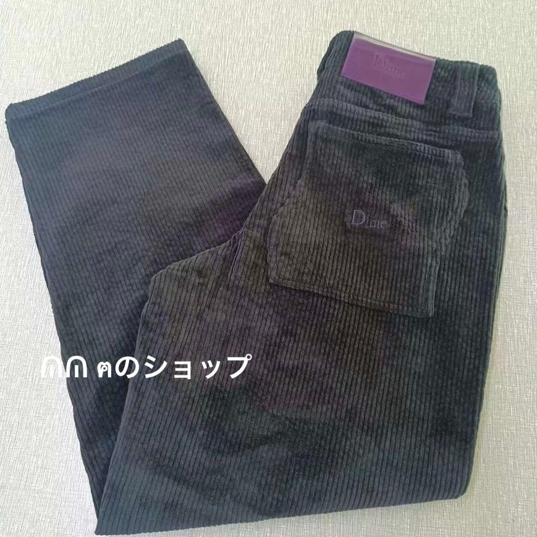 dime コーデュロイパンツ ブラック M