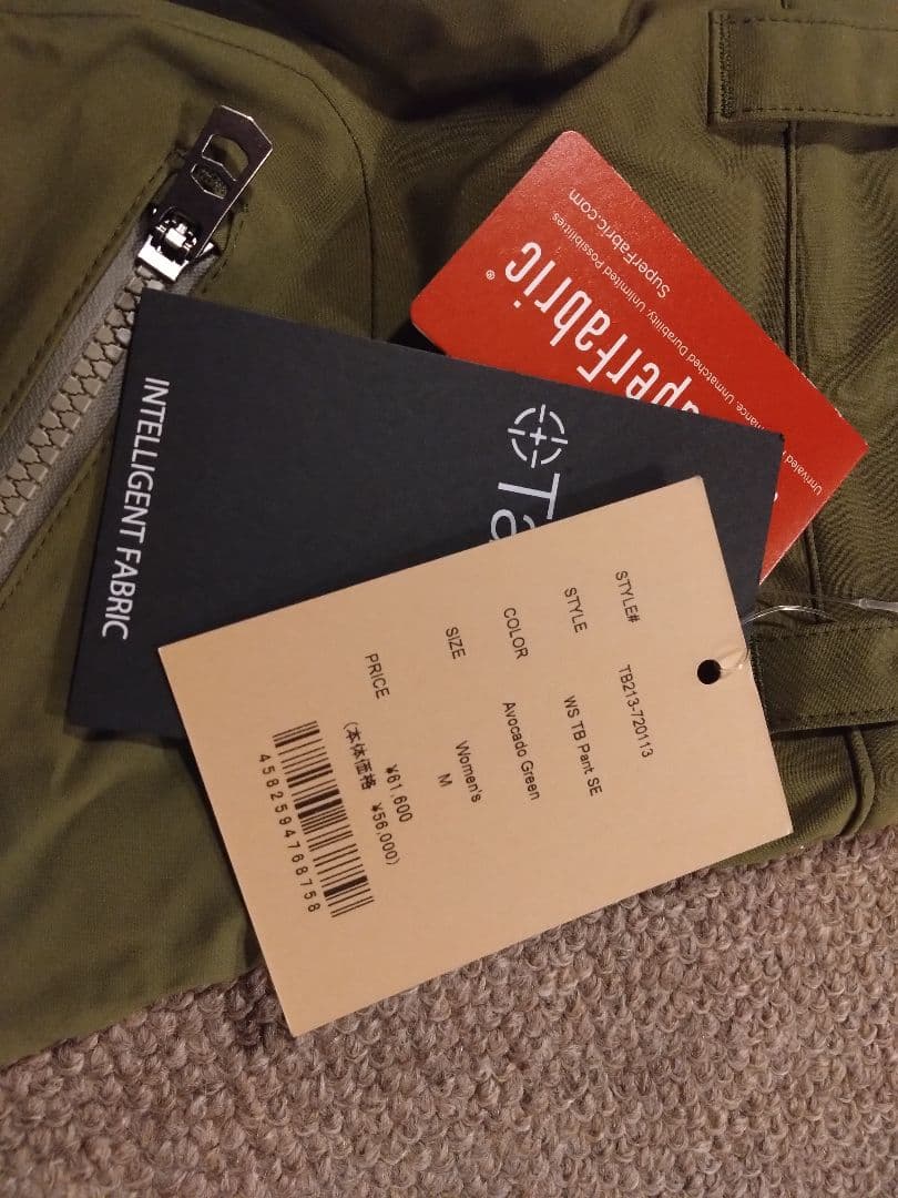 新品未使用★正規★TetonBrosティートンブロス正規★TBパンツSE女性用