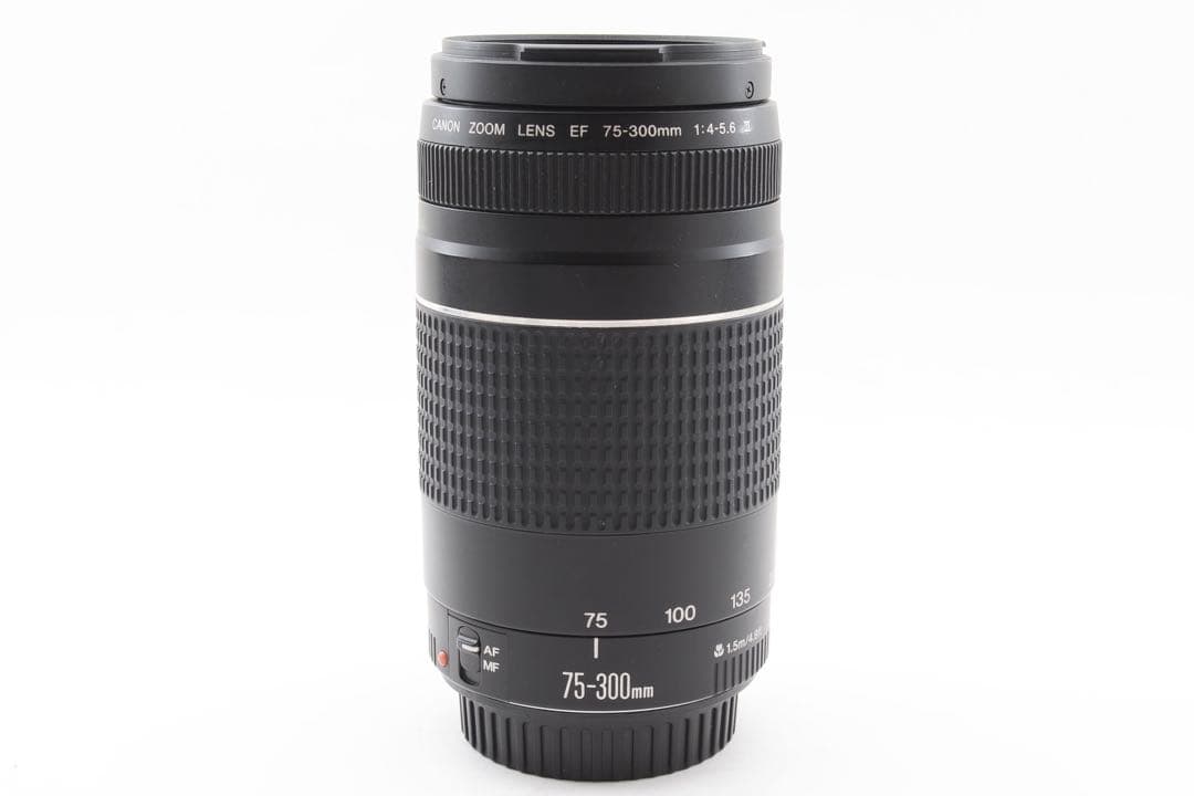キヤノン望遠レンズ　Canon EF 75-300㎜ 1:4-5.6 Ⅲ