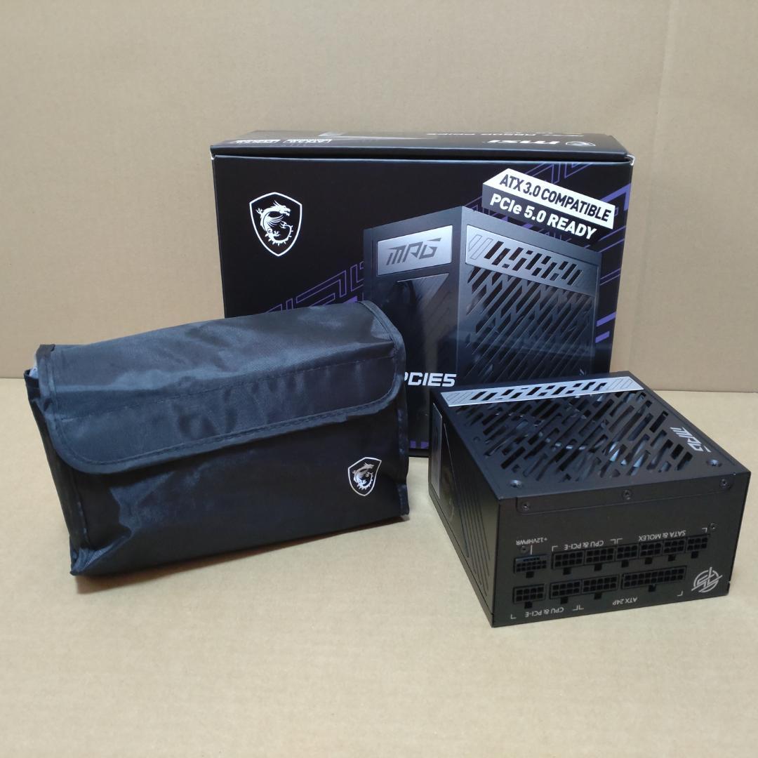 MSI MPG A850G PCIE5 850W 電源ユニット