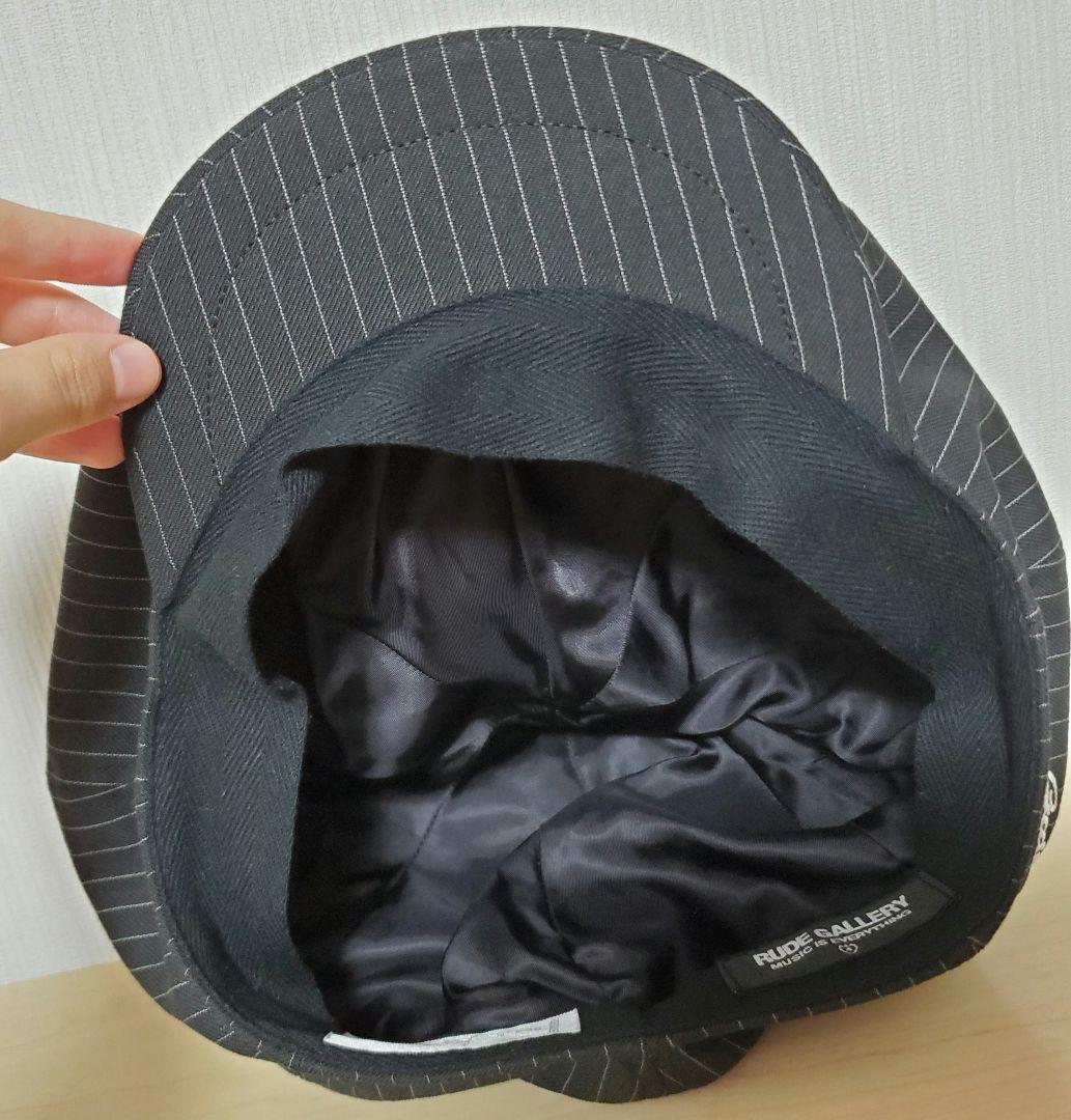 【匿名配送】ルードギャラリー ストライプ キャスケット