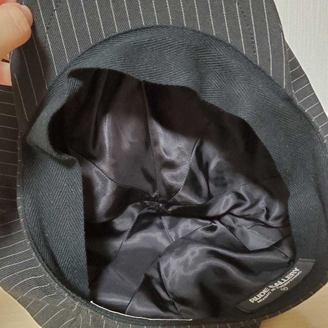 【匿名配送】ルードギャラリー ストライプ キャスケット