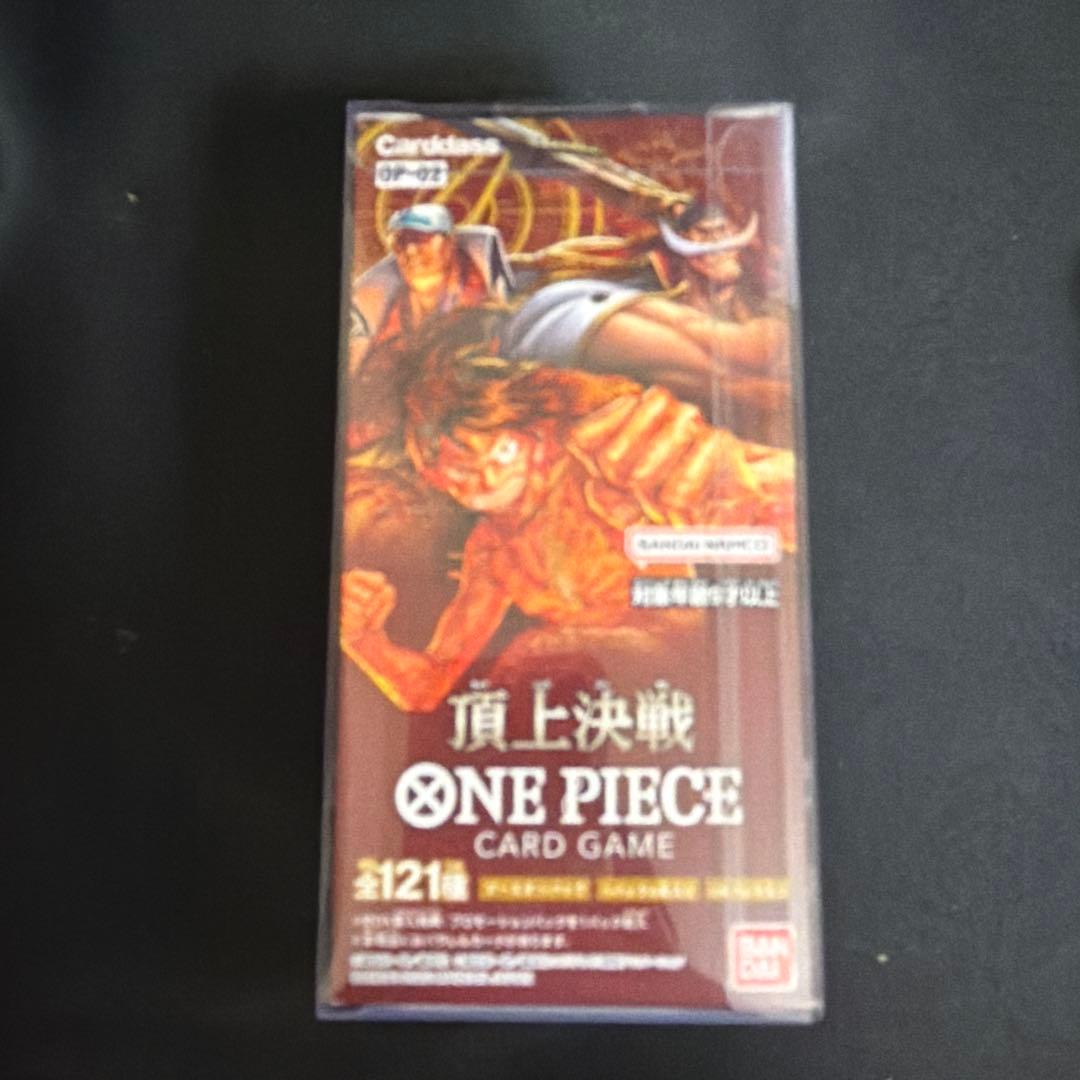 ONE PIECE カードゲーム 頂上決戦1BOX 未開封テープ付き