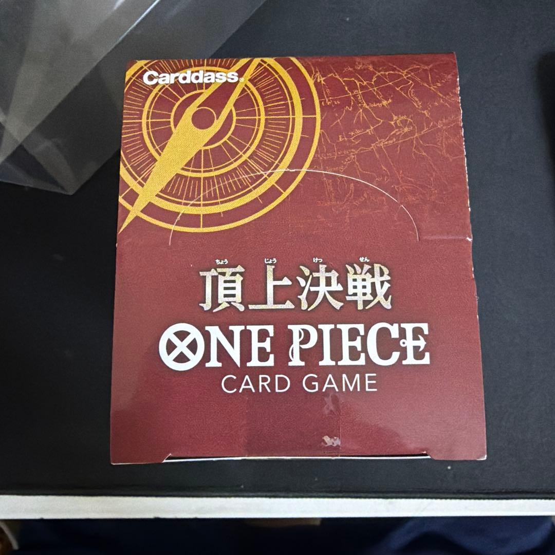 ONE PIECE カードゲーム 頂上決戦1BOX 未開封テープ付き