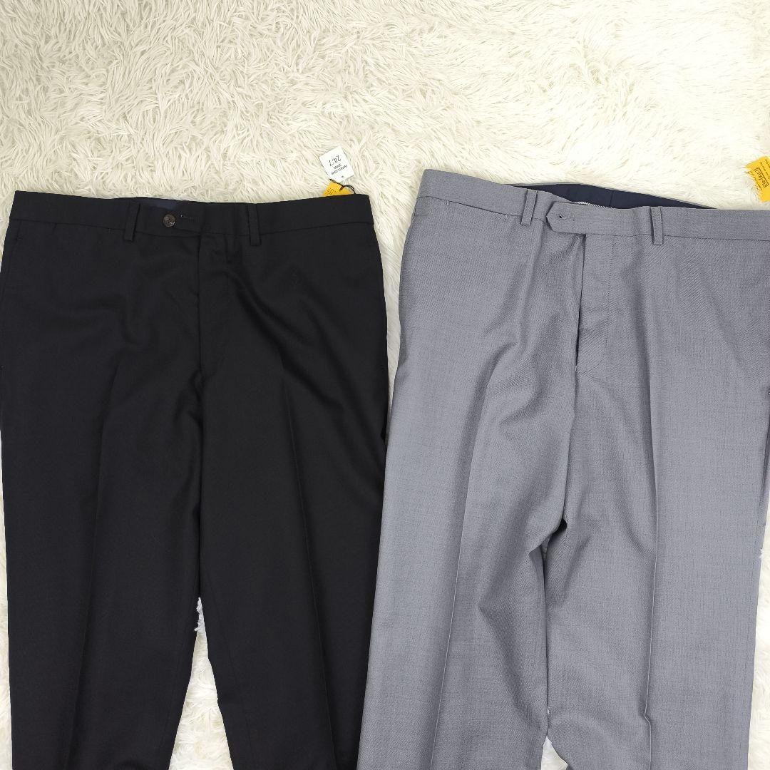 ✨タグ付き未使用✨ 24/7 スーツ セットアップ ベスト 4点 AB7 黒灰