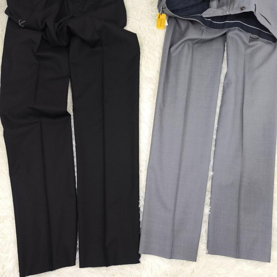 ✨タグ付き未使用✨ 24/7 スーツ セットアップ ベスト 4点 AB7 黒灰