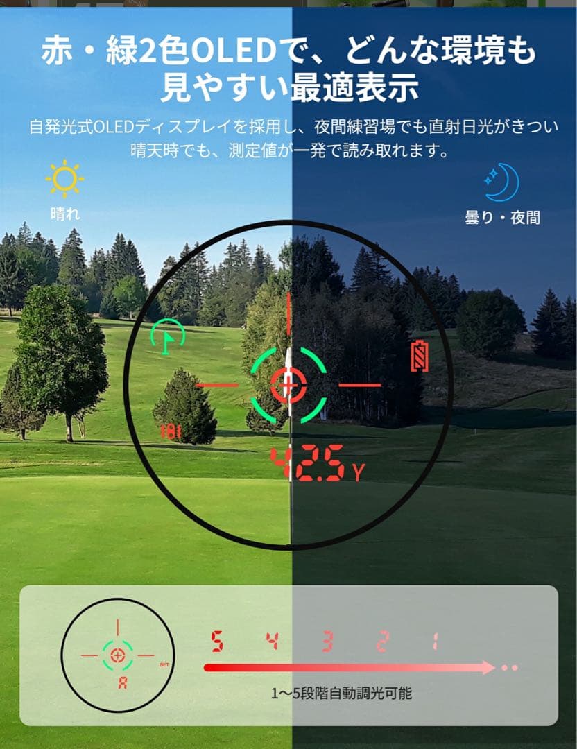 ワ*ー様 新品U2 かゴルフ用距離計 大人気　ブラック