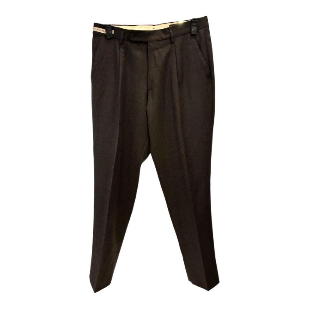 BERWICHベルウィッチ SAKE ワンプリーツ フランネル スラックス 44