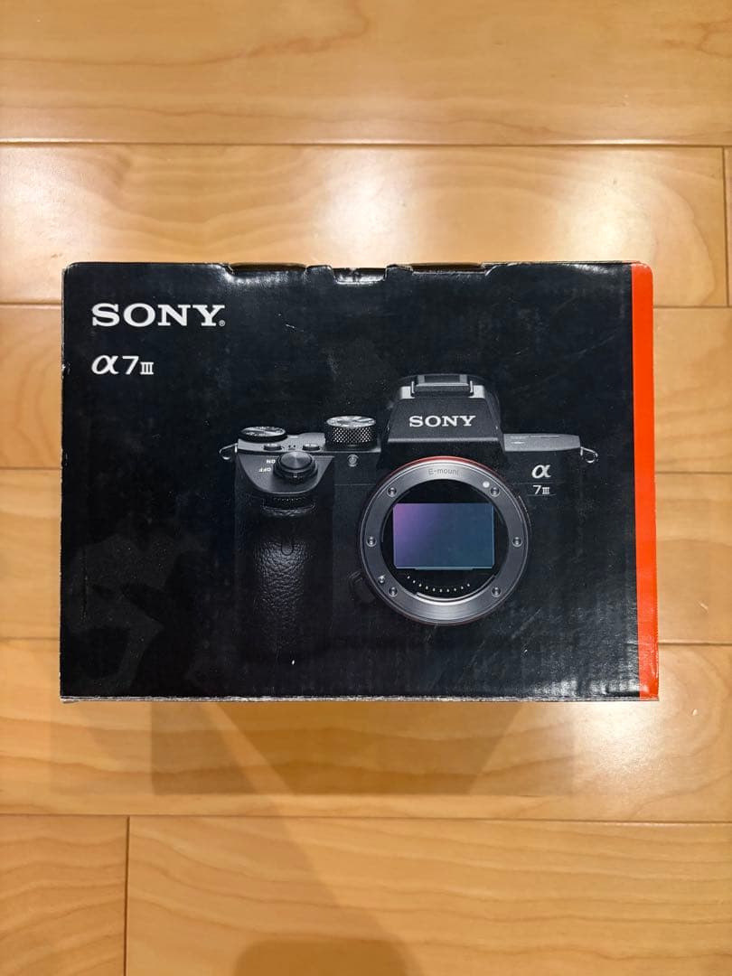 【AB品】SONY α7 III 本体＋箱付属品付き 元箱・取扱説明書付