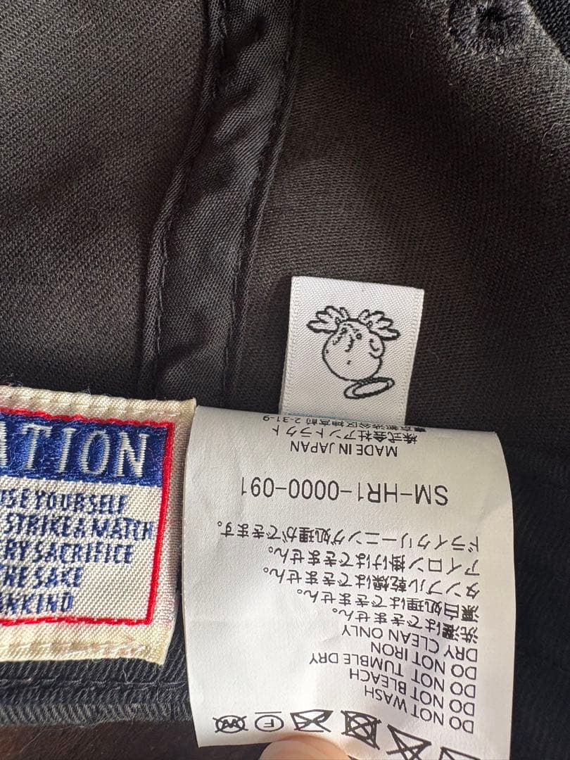 帽子 SAINT Mxxxxxx CAP/SAINT 6 / BLK