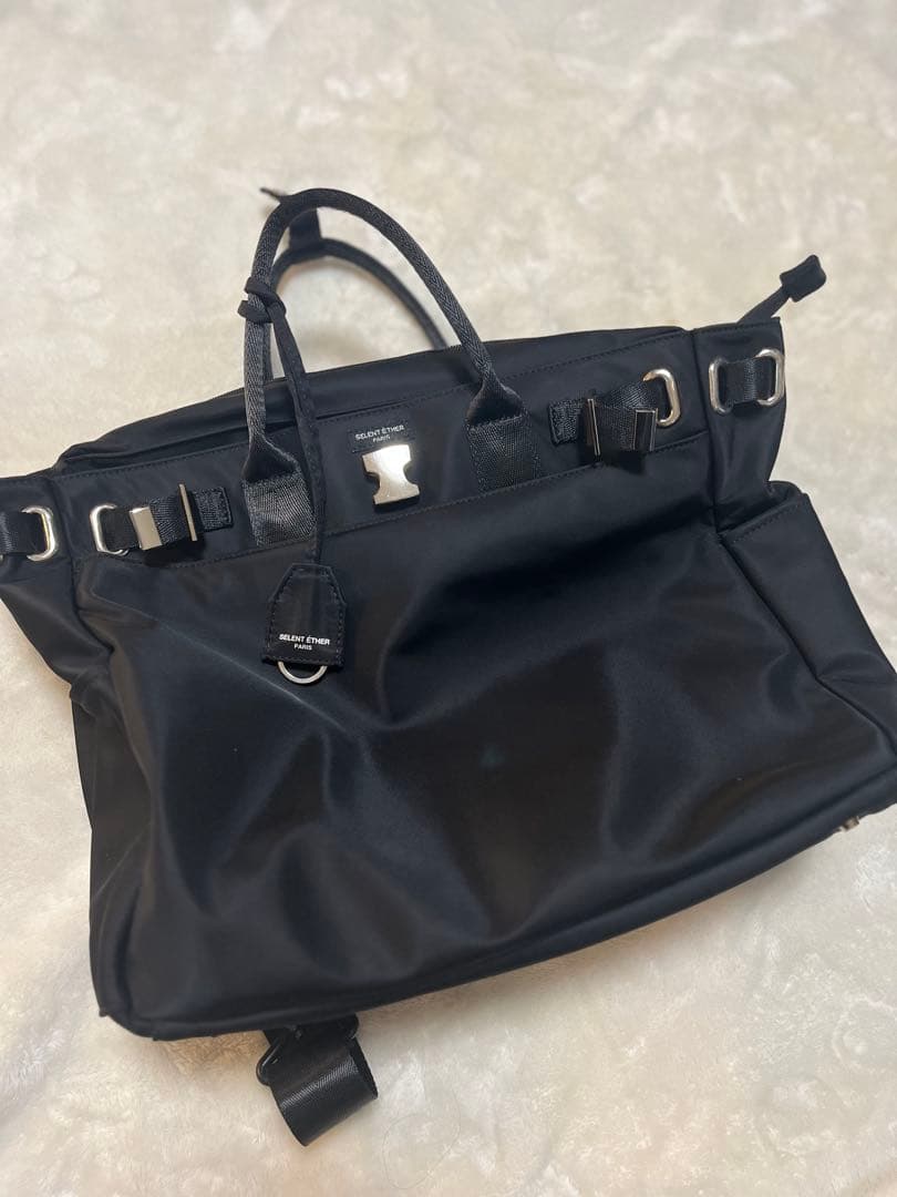 SELENTETHER セレーンエテール ナイロン ブラック ビジネスバッグ