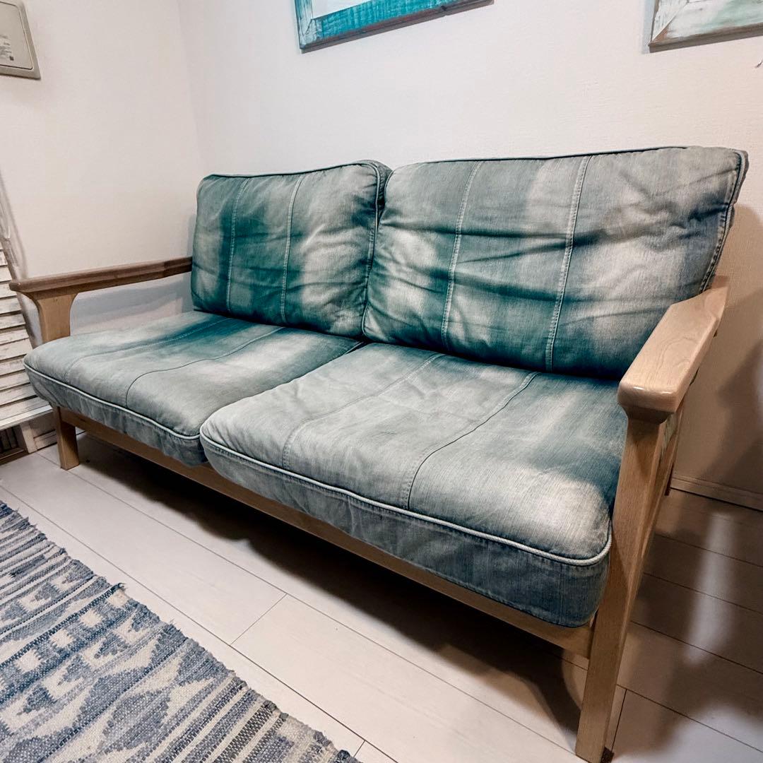 【4月上旬までの出品】wtw tismo ソファ USED