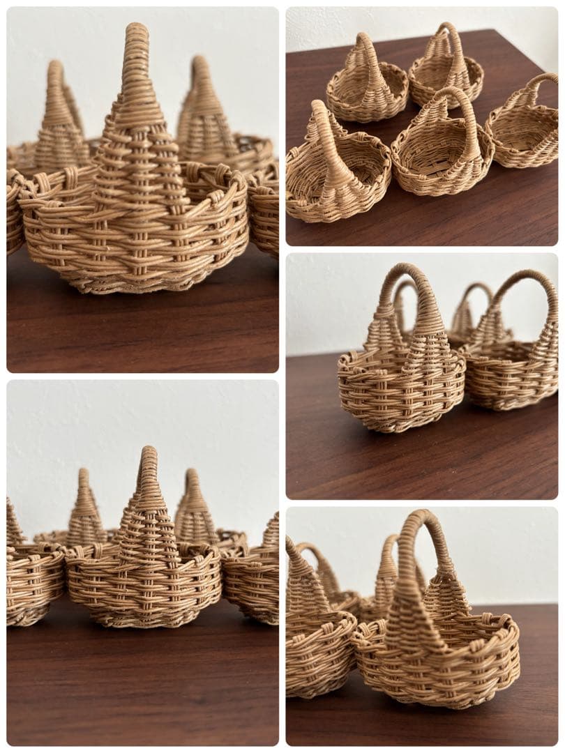 めい様ご確認用のページです。クラフトバンドミニバスケット他