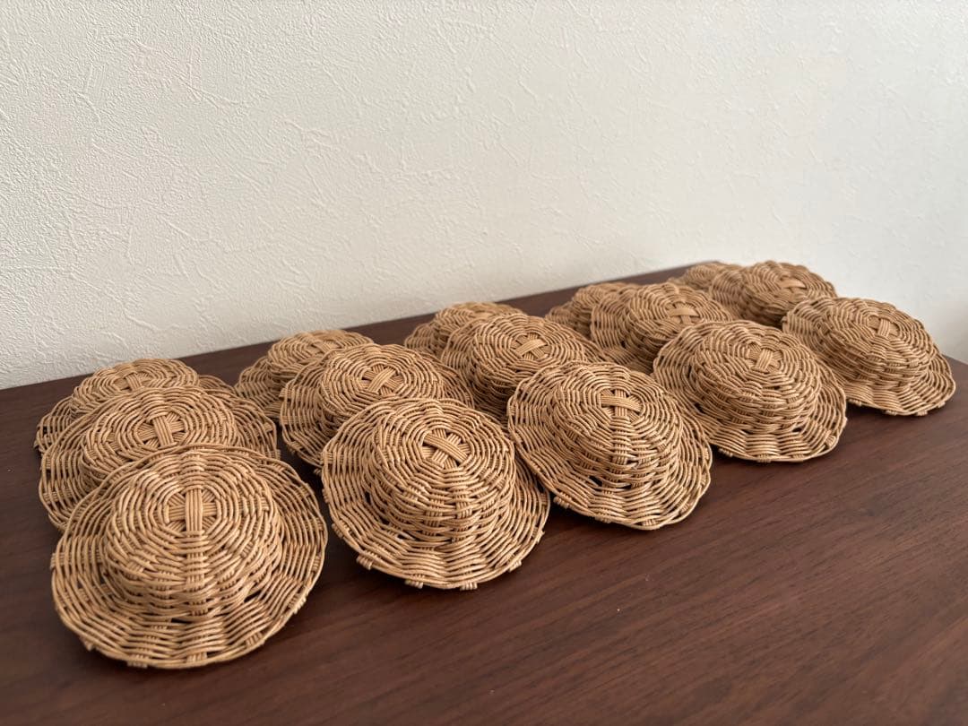 めい様ご確認用のページです。クラフトバンドミニバスケット他