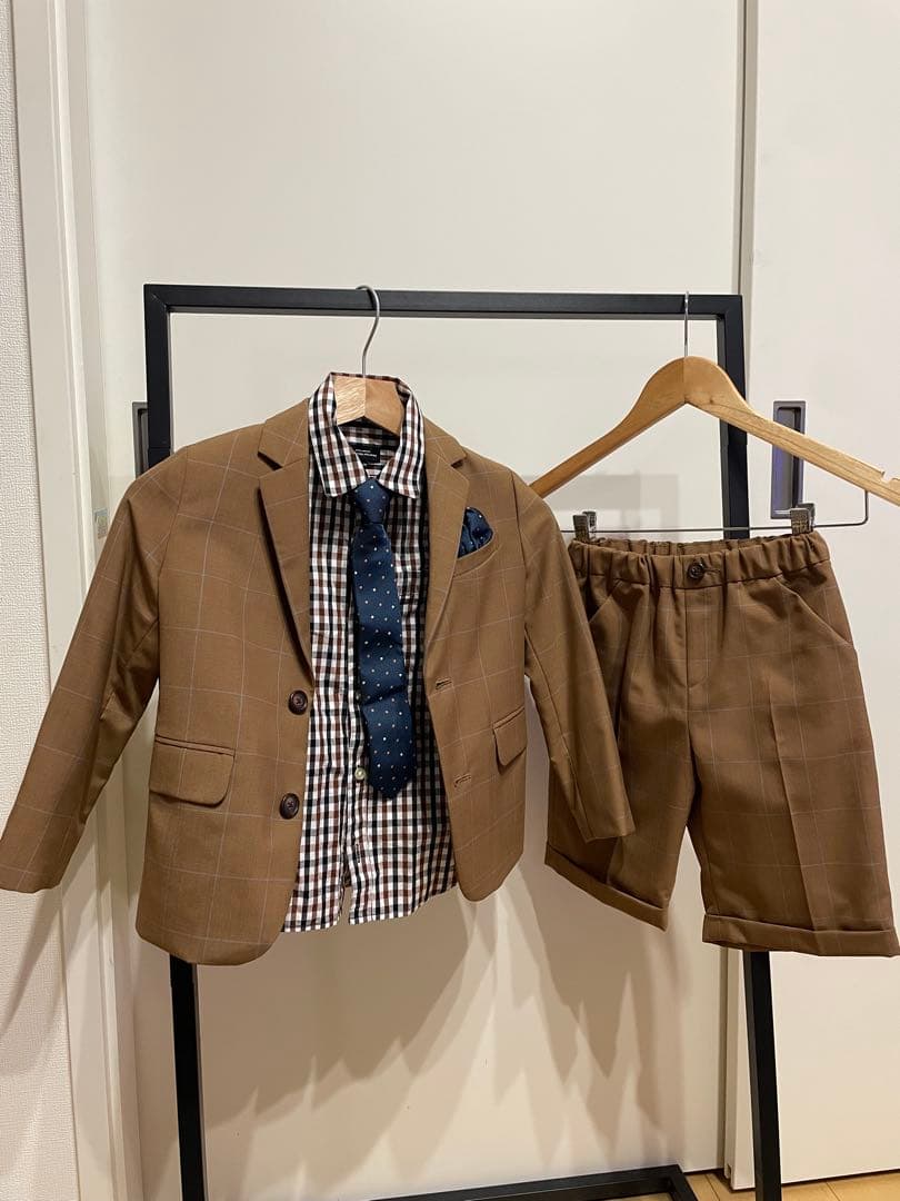 ブラウン フォーマルスーツ セット