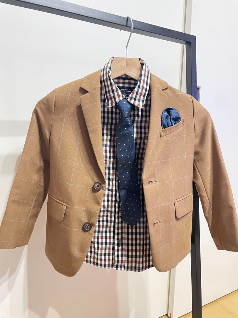 ブラウン フォーマルスーツ セット