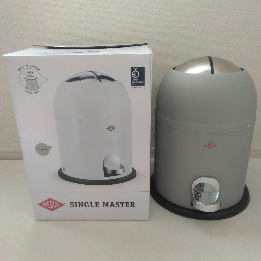 WESCO (ウェスコ) ペダルビン 9L SINGLE MASTER グレー