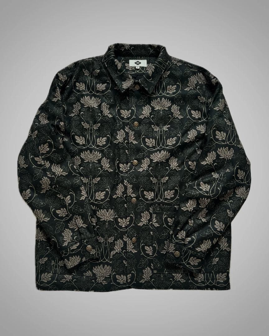 gakkin 墨小菊 CHRYSANTHEMUMS MELANGE JACKET