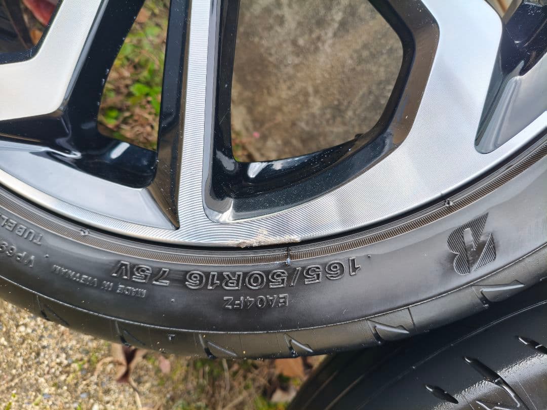 コペンla400kエクスプレイ16インチホイールタイヤ