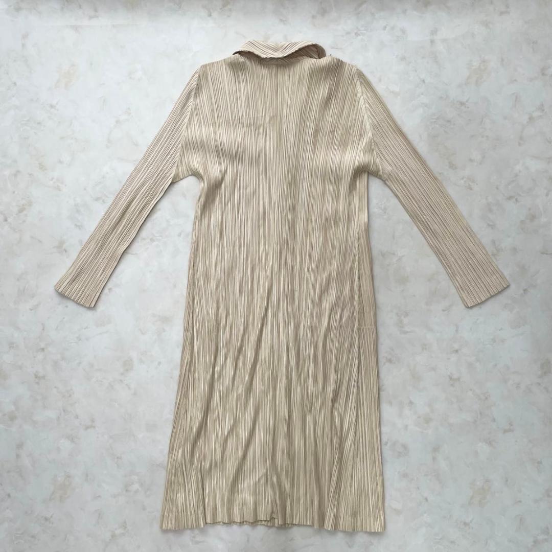 PLEATS PLEASE ジャケット ロング丈　マキシ丈　サイズ4 XL
