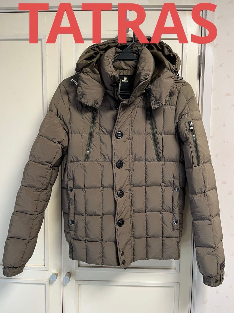 TATRAS オリーブ色 キルティングダウンジャケット