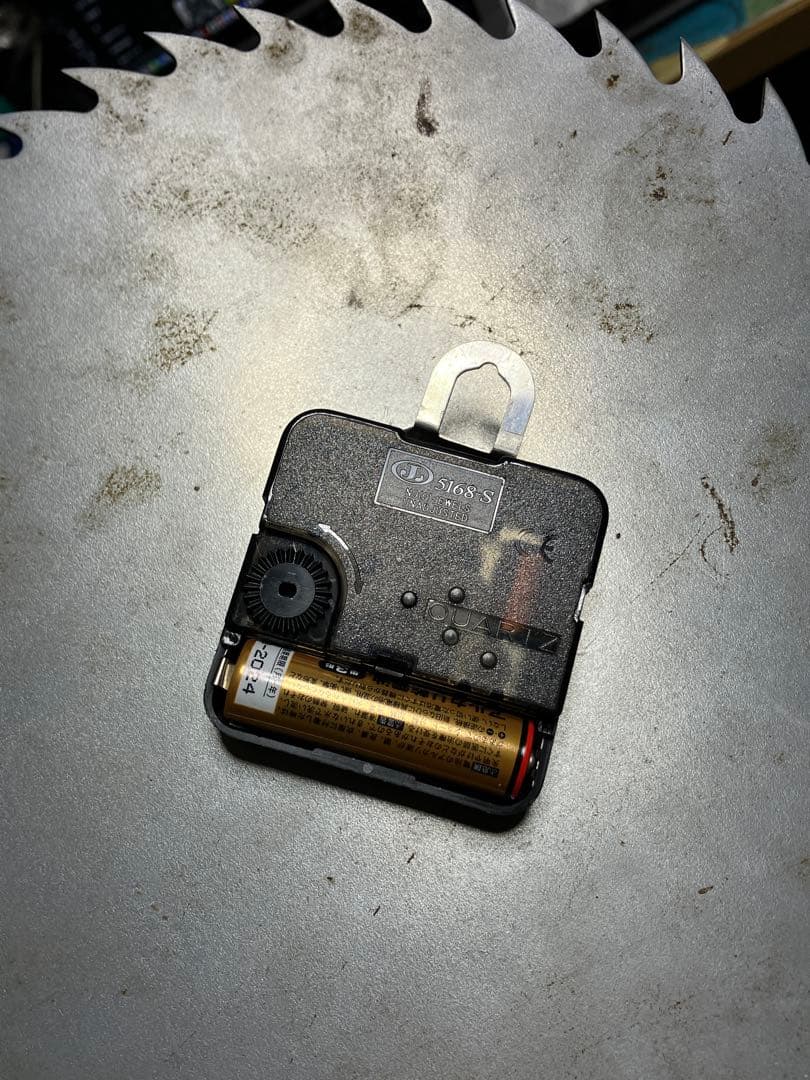 sears シアーズ　掛時計　ソーブレードクロック