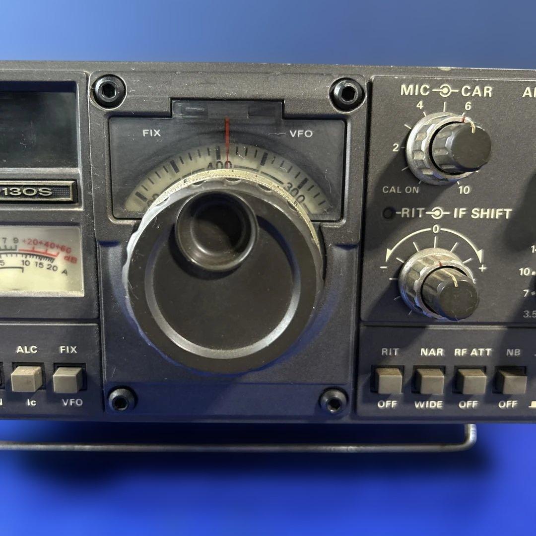 【ジャンク】TRIO SSB TRANSCEIVER TS-130S