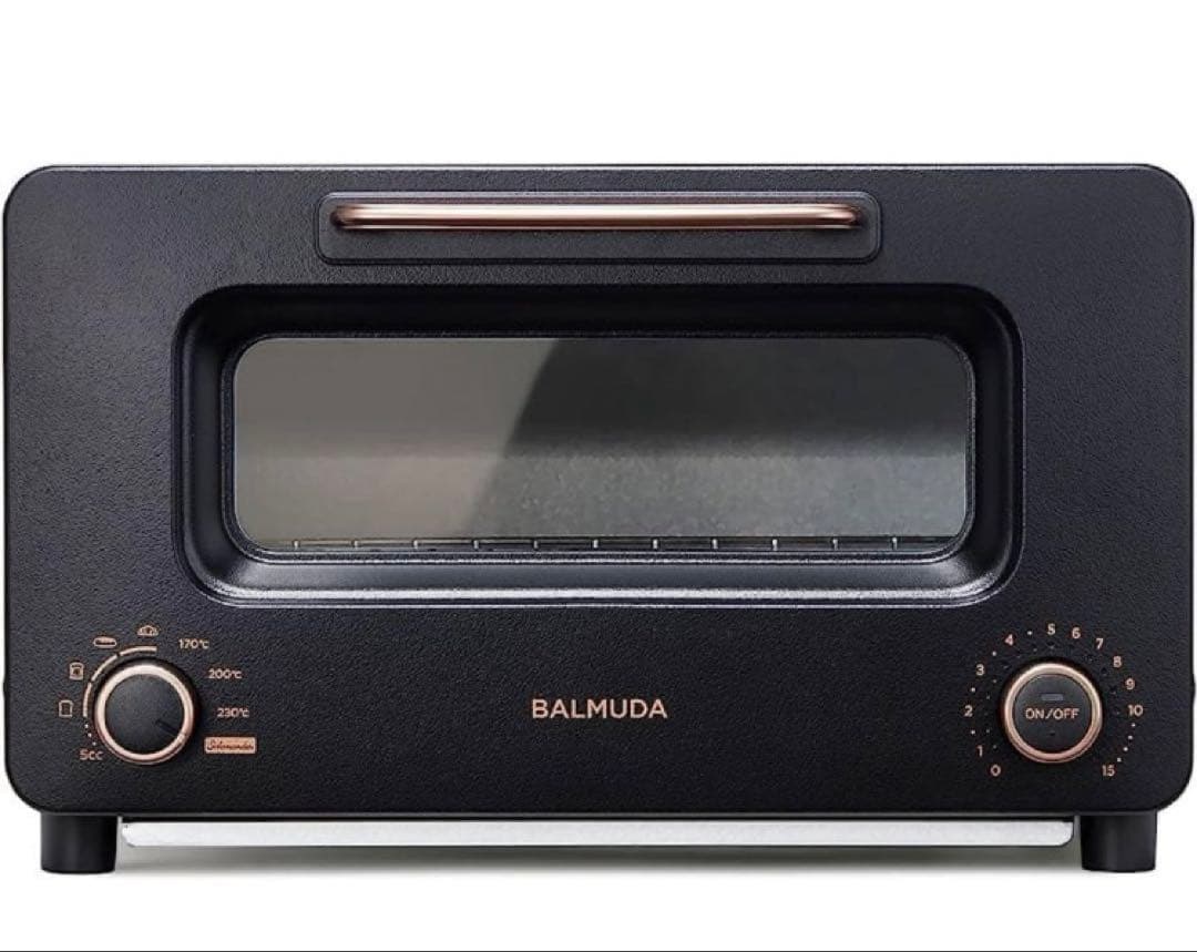 BALMUDA トースター ブラック／K05A-SE