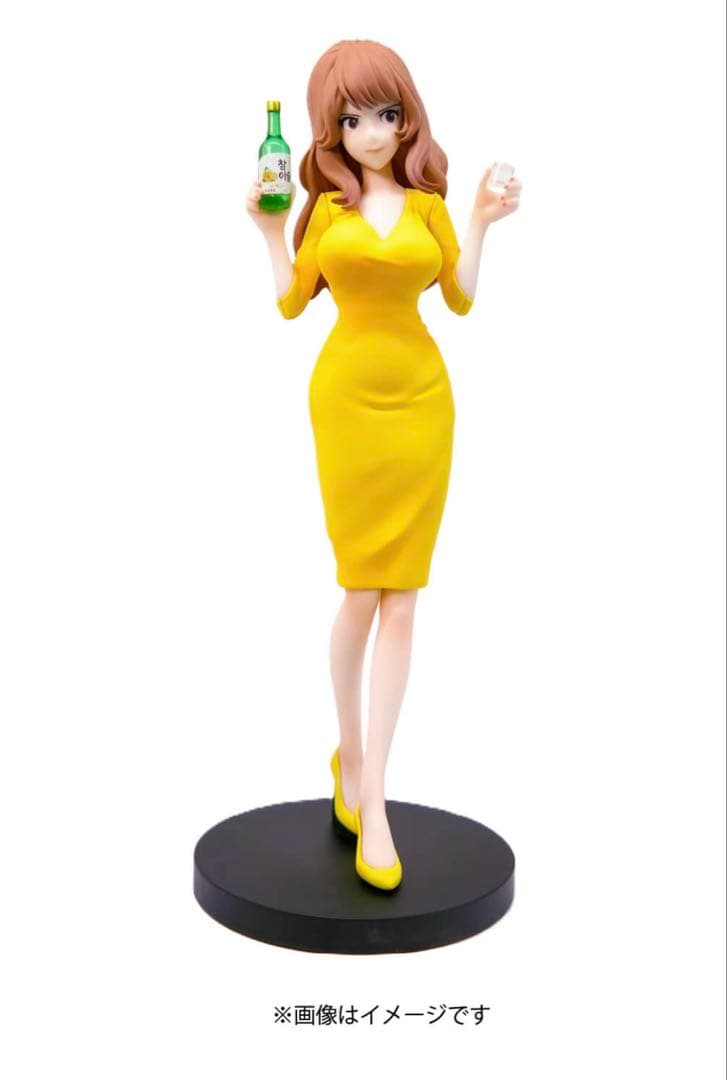 抽プレ当選品「峰不二子オリジナルフィギュア　ルパン三世×チャミスルキャンペーン」