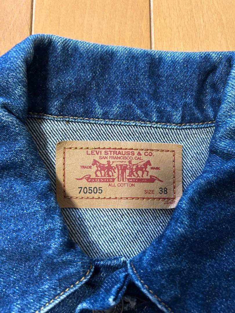 Levi's リーバイス Gジャン 70505 3rdモデル 復刻