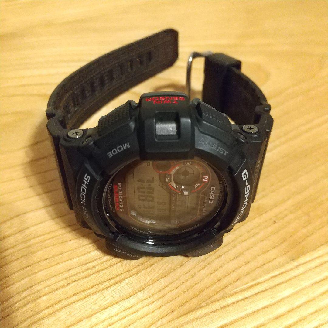 美品 CASIO G-SHOCK GW-9300-1JF MUDMAN 箱あり