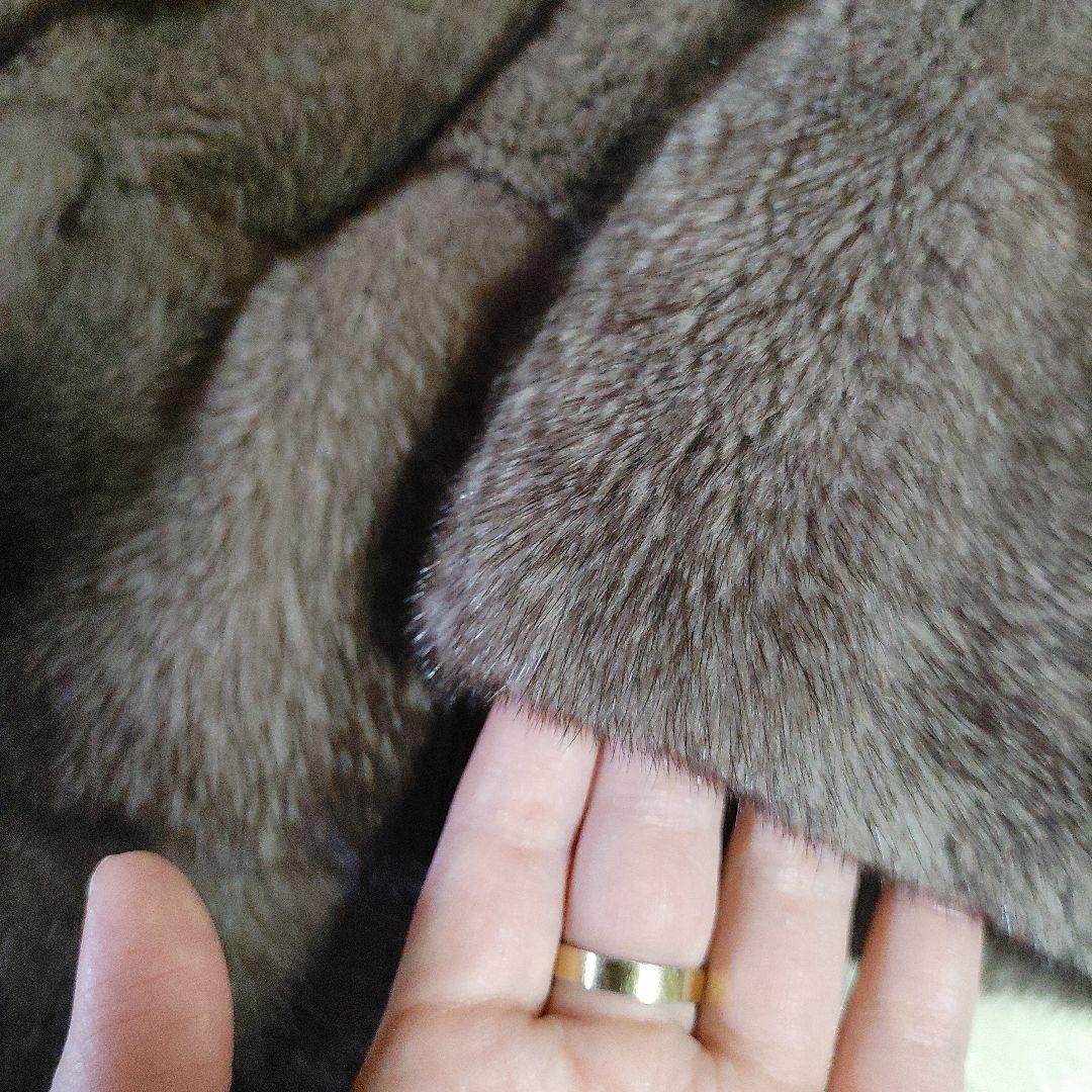 ミューズ 美しいダイドミンク ブラウン 染めブルーアイリス系 カフェオレ