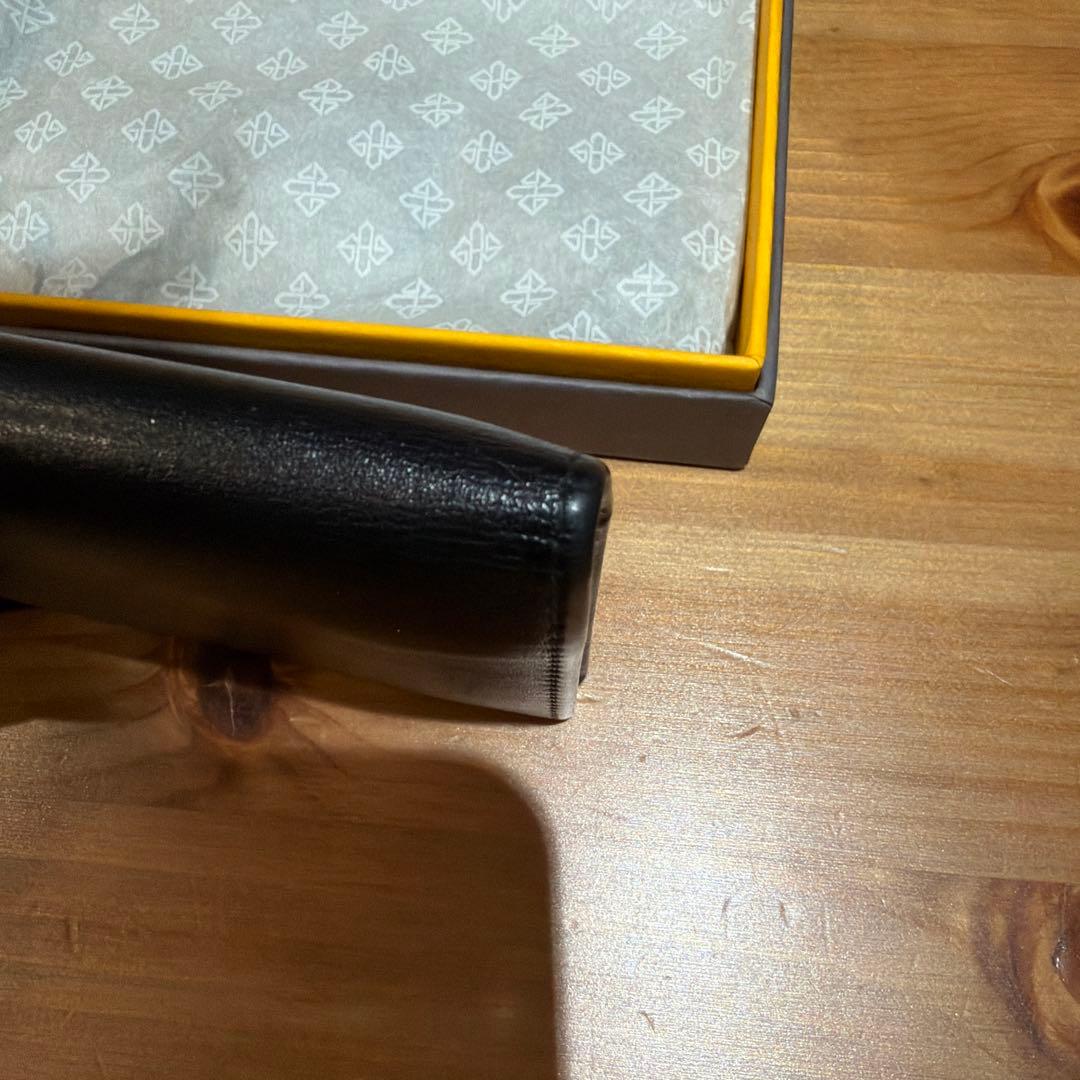 ETTINGER 名刺入れ ブラックターコイズ