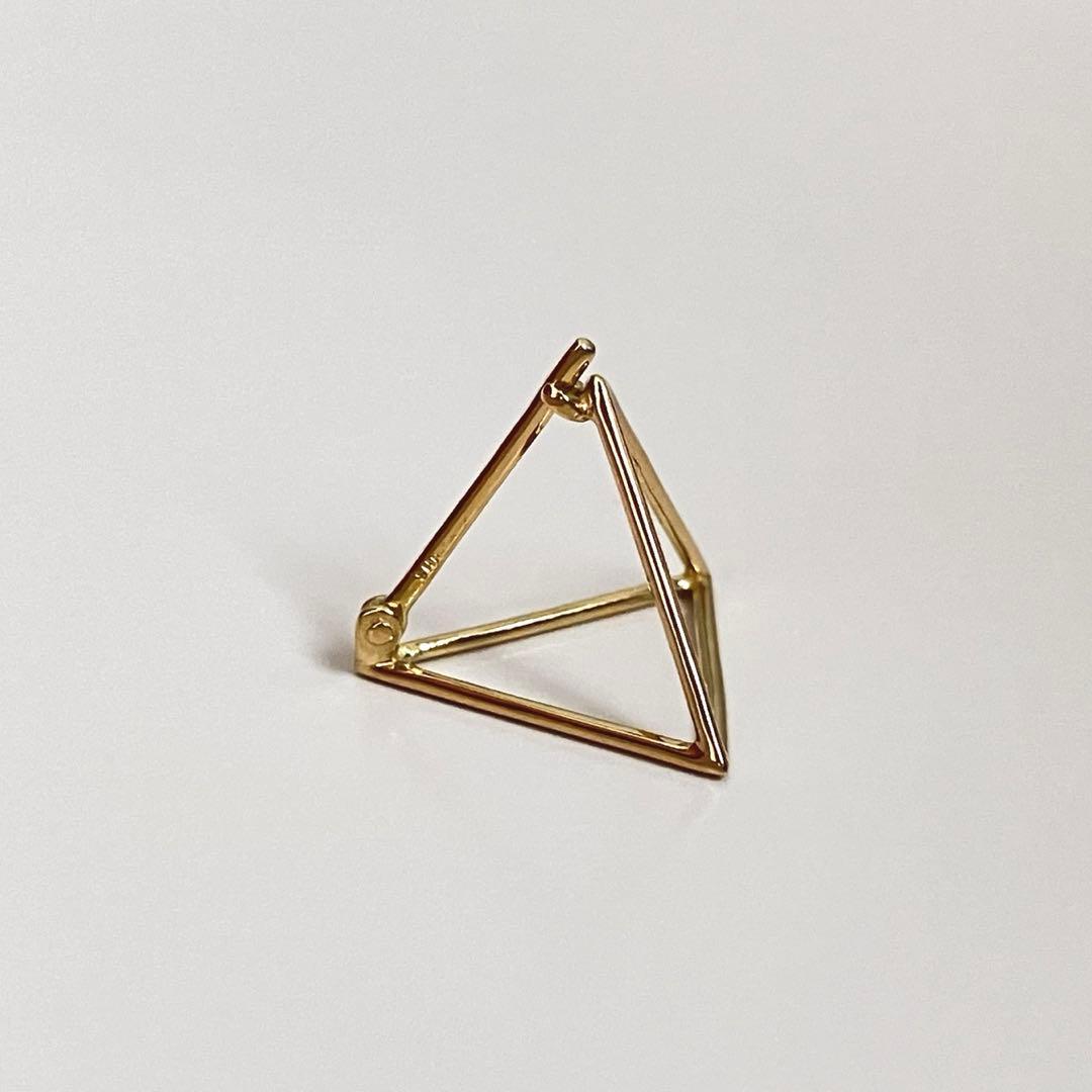アクセサリー SHIHARA Triangle Pierce 15 18K YG