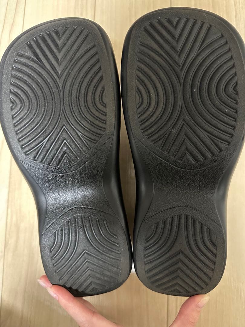 TODAYFUL ボリュームソールサボ Black