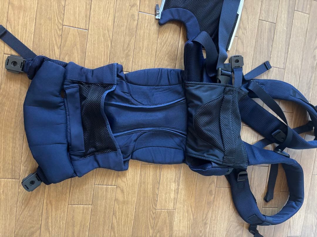 Aprica ラククリス 抱っこ紐 ネイビー美品