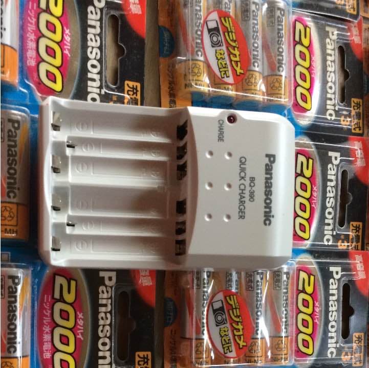 panasonic 単三ニッケル水素電池&充電機