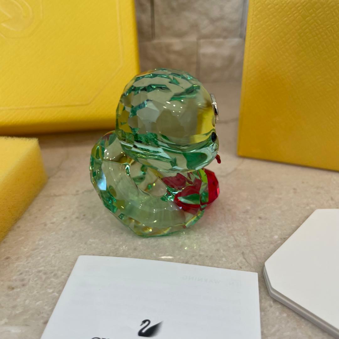 お値下げ‼️スワロフスキー. Asian Symbols キュートスネーク