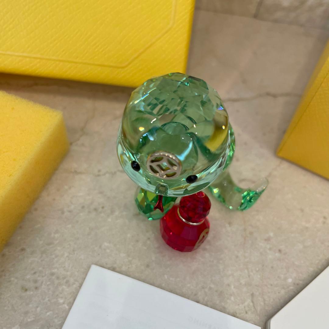 お値下げ‼️スワロフスキー. Asian Symbols キュートスネーク