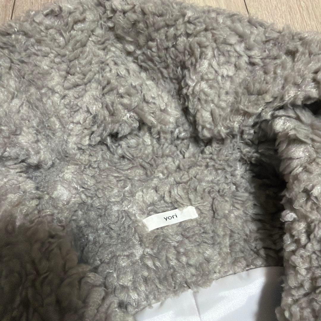 yori プードルフードジレ　ベスト　グレー