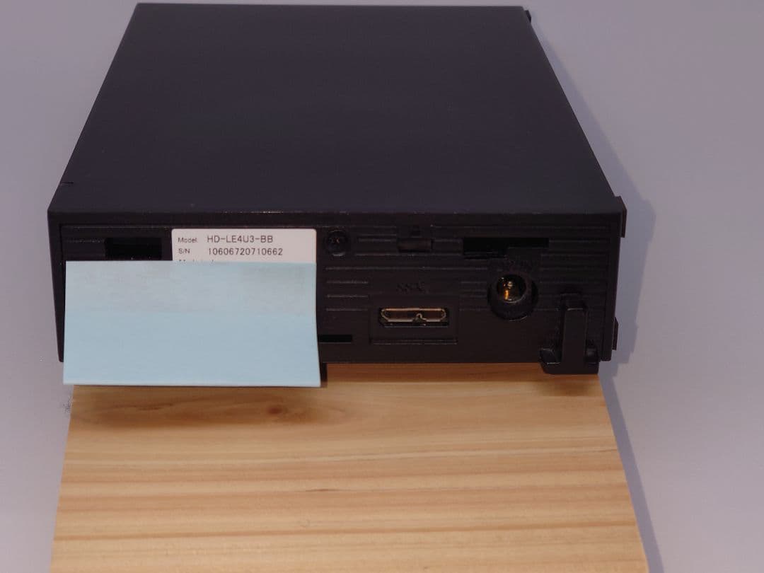 バッファロー HD-LE4U3-BB 外付けHDD 4TB