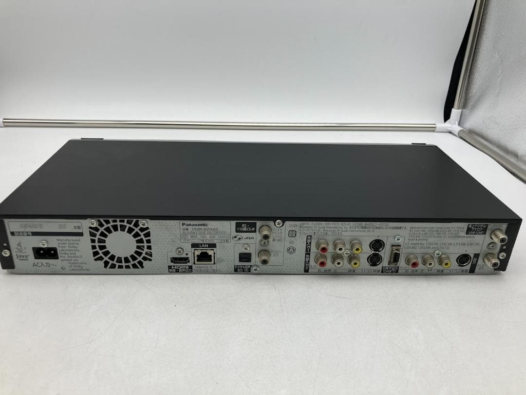 Panasonic　ブルーレイレコーダー　DMR-BW680