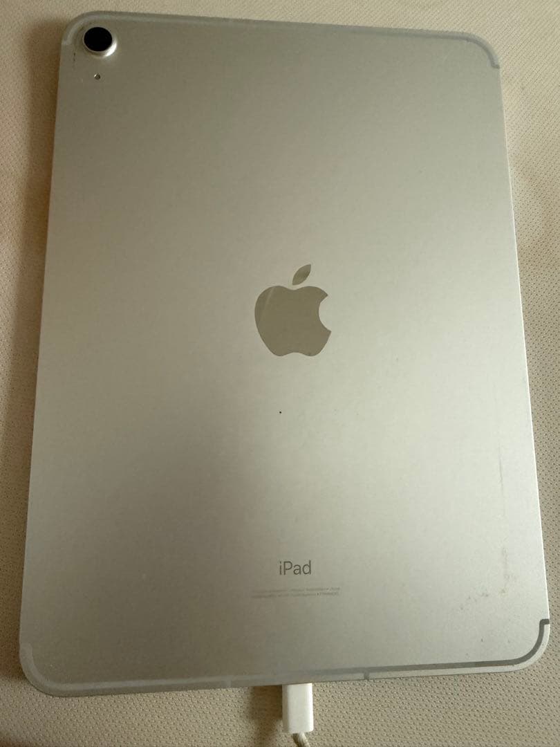 iPad 第１０世代　シルバー　６４GB 目立った傷汚れなし