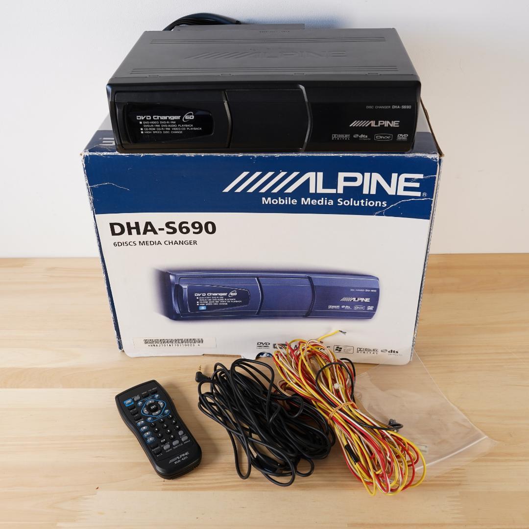 アルパイン DVDチェンジャー DHA-S690