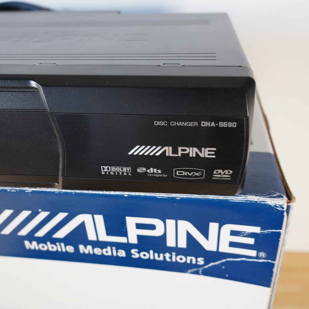アルパイン DVDチェンジャー DHA-S690