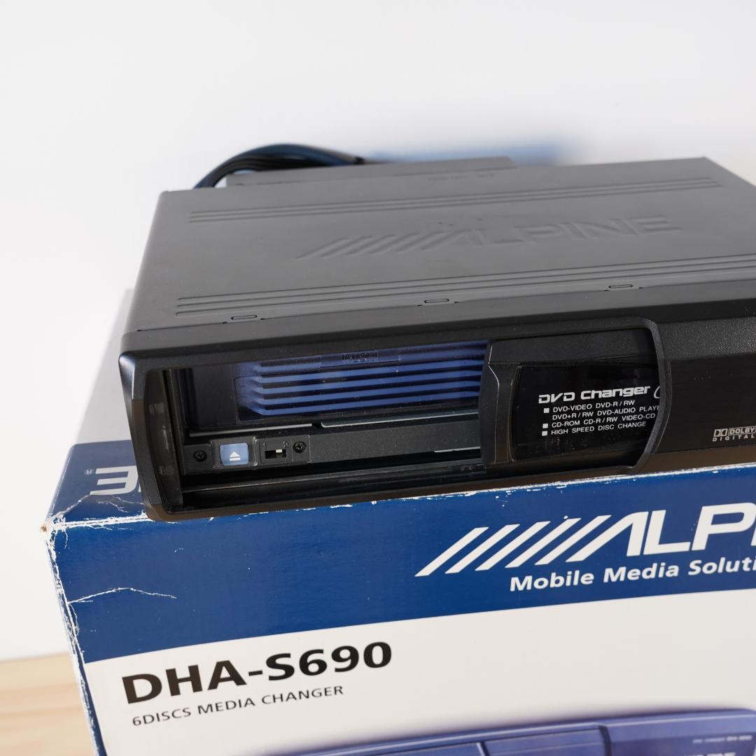 アルパイン DVDチェンジャー DHA-S690